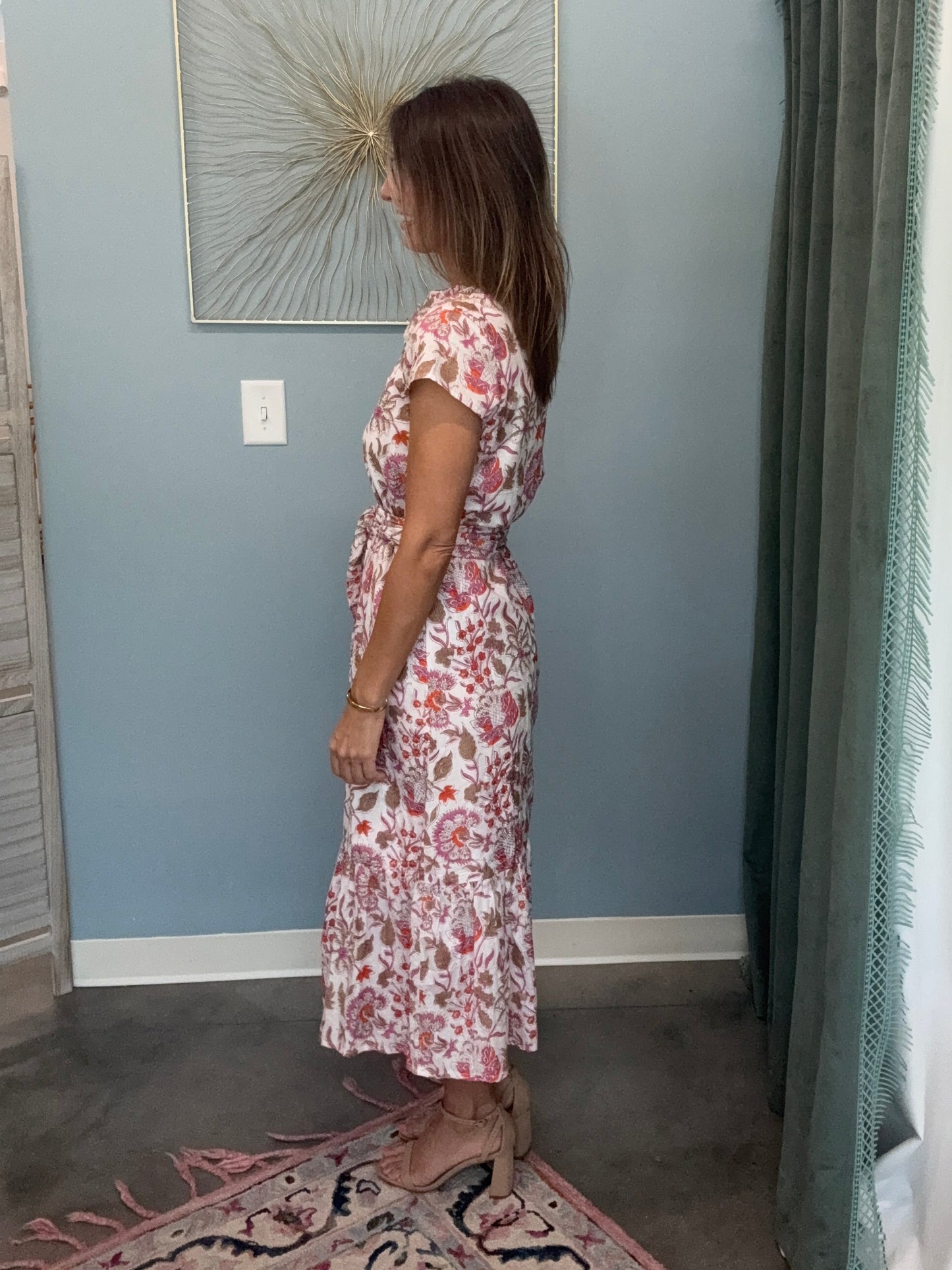 The Juna Dress- Desert Rose