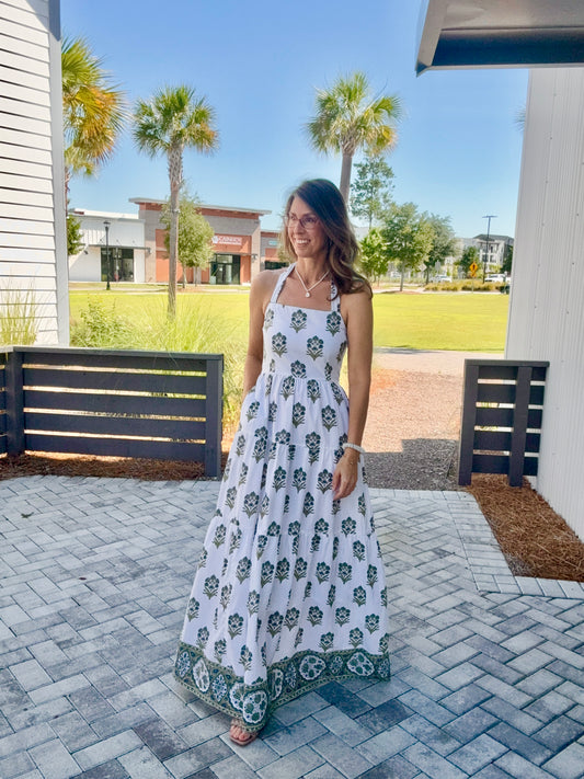 The Piper Dress- Vintage Olive
