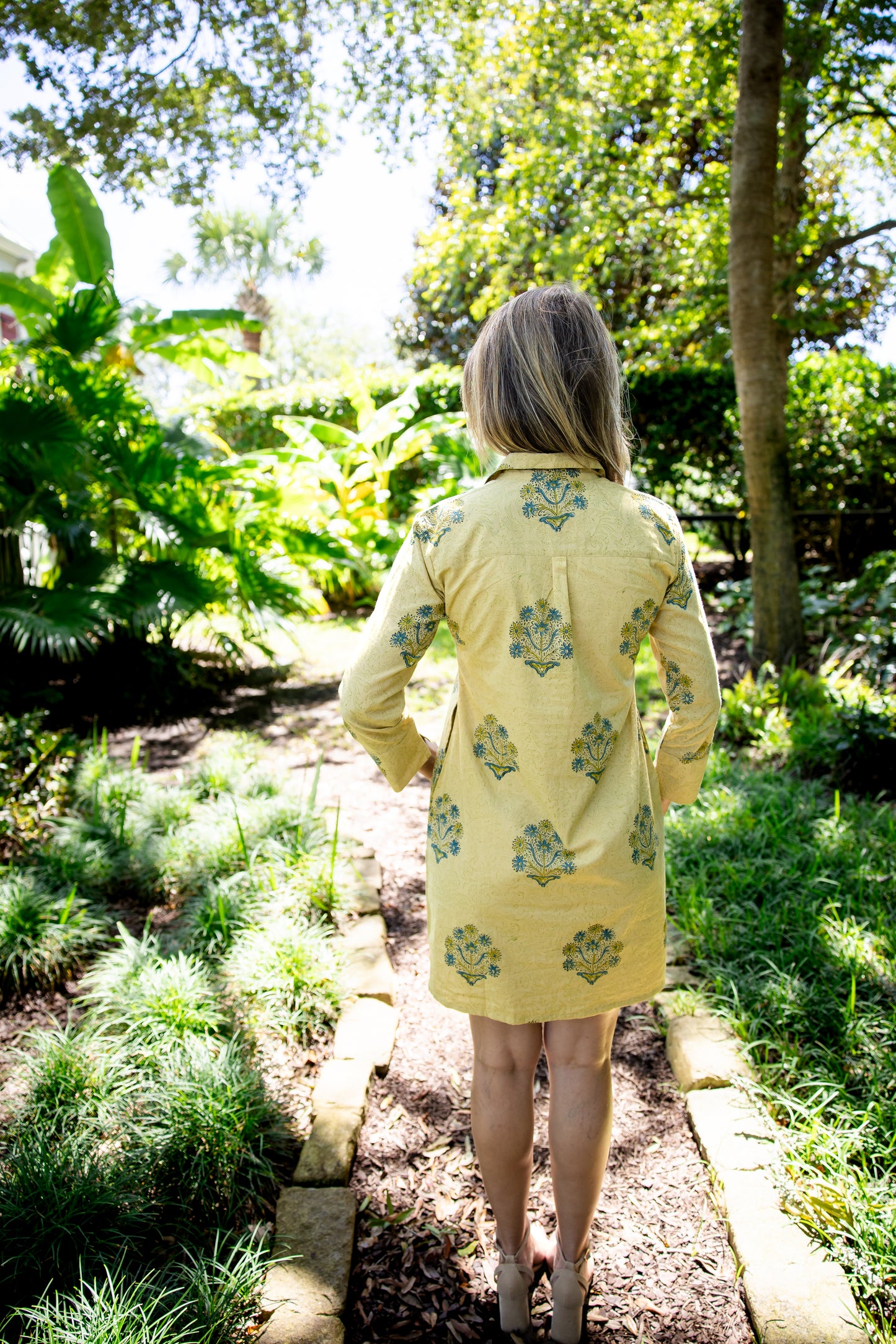 The Brynn Dress- Gold Spartina