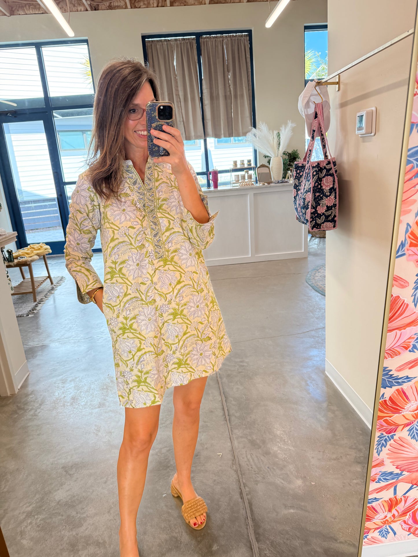 The Brynn Dress- Paisley Garden