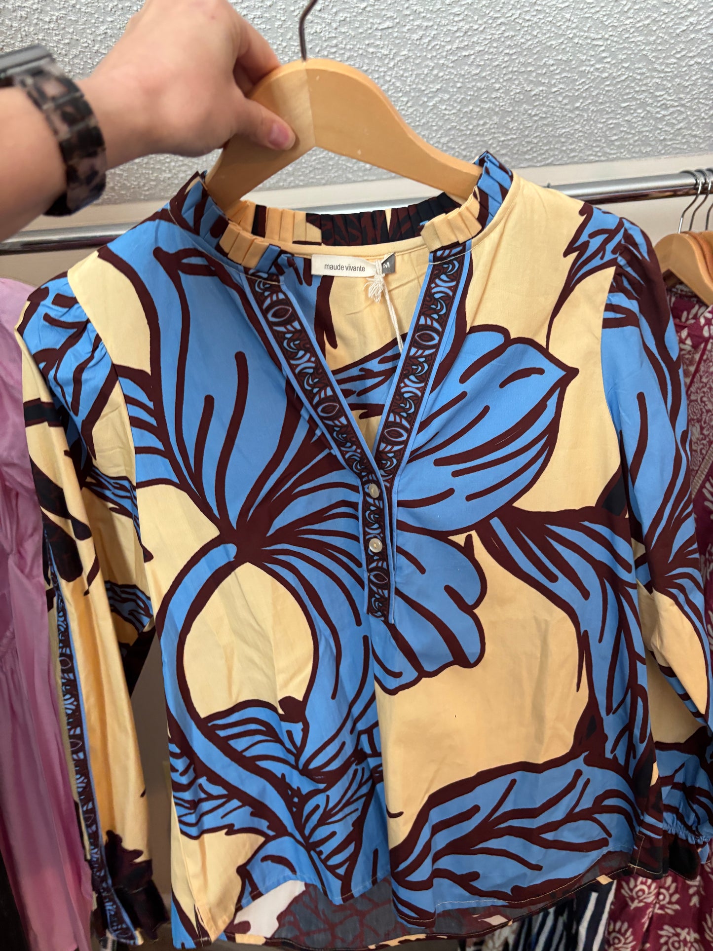 Rental- Maude Vivante Floral Top