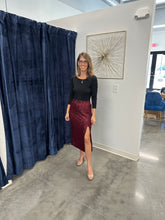 Load image into Gallery viewer, Sequin Midi Skirt
