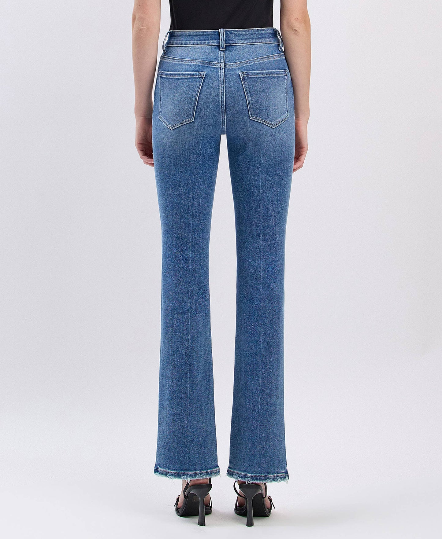Allison High Rise Full Length Bootcut Jeans