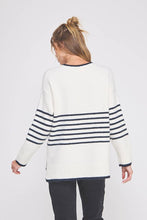 Load image into Gallery viewer, Mid Stripes Boyfriend Sweater
