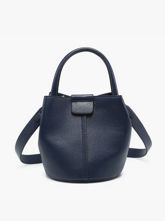 Farrah Bucket Bag w/ Top Handle & Inner Bag