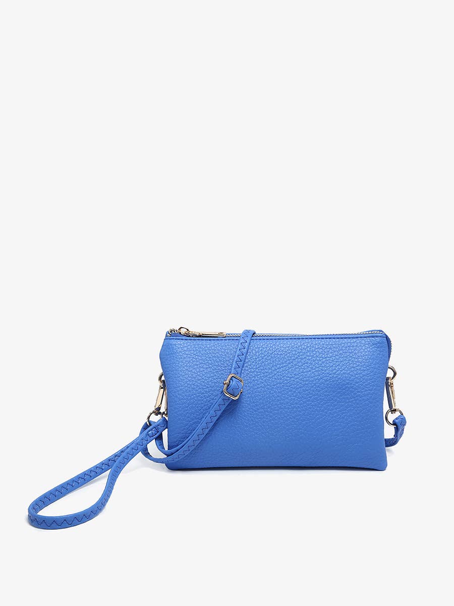 Riley Monogrammable 3 Compartment Crossbody/Wristlet
