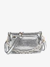 Load image into Gallery viewer, Jessica Clear Crossbody with Chain
