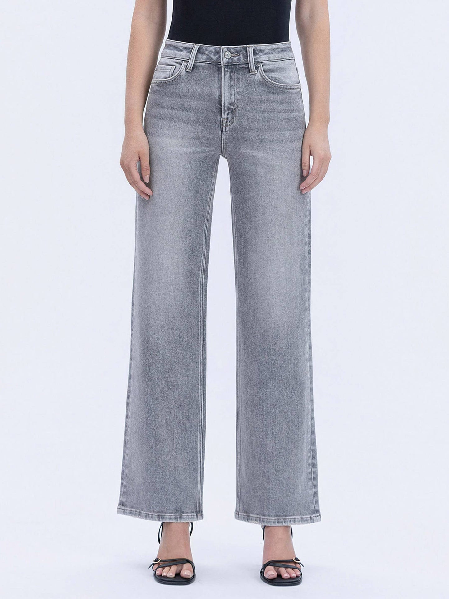 Olivia High Rise Wide Leg Jeans