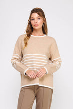 Load image into Gallery viewer, Mid Stripes Boyfriend Sweater

