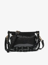 Load image into Gallery viewer, Jessica Clear Crossbody with Chain
