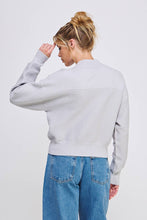 Load image into Gallery viewer, Dolman Half Zip Textured Sweater
