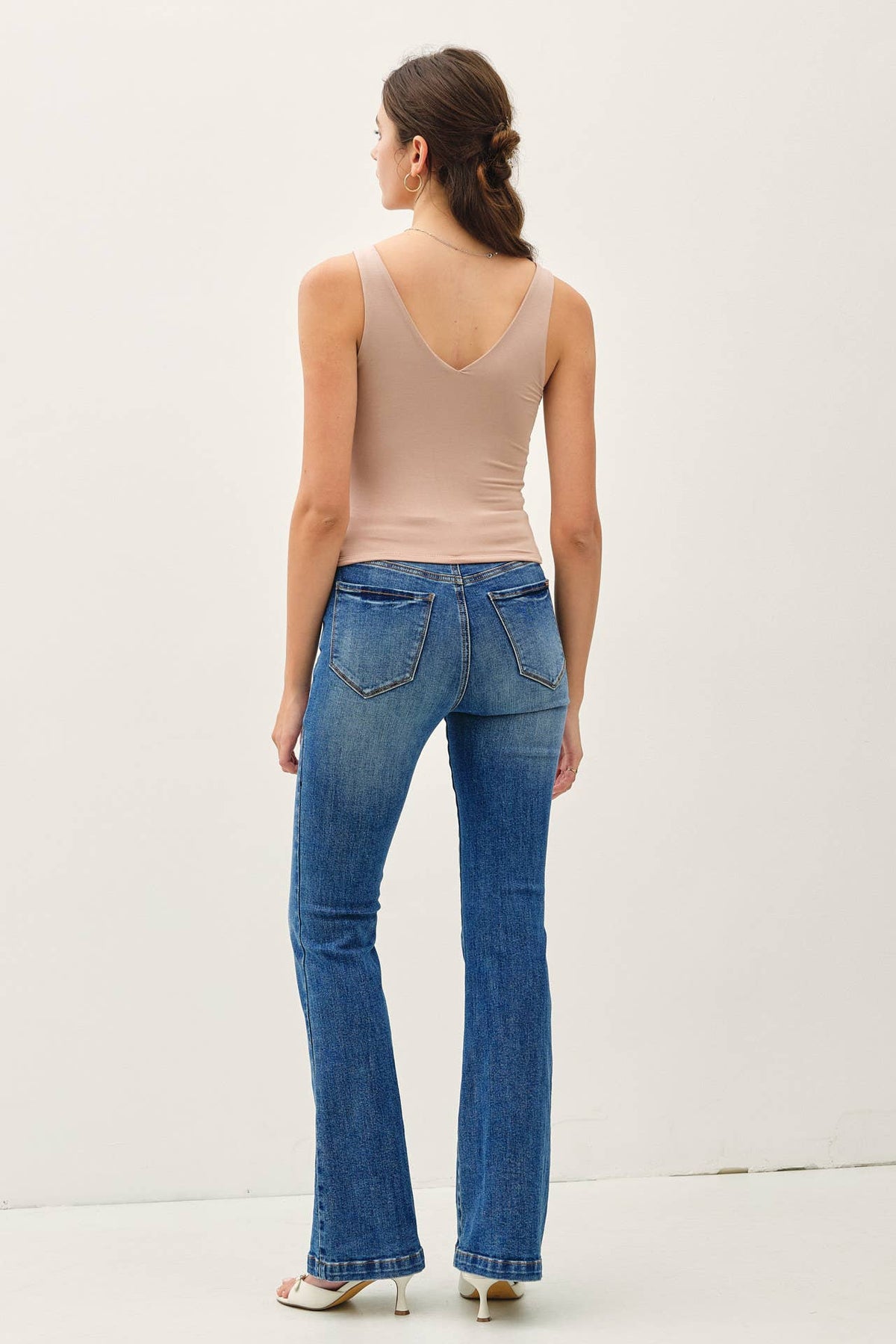 Basic Front & Back V-Neck Tank