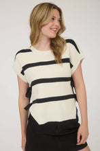 Load image into Gallery viewer, Side Ties Short Sleeve Knit Sweater
