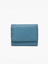 Load image into Gallery viewer, Logan Whipstitch Tri-fold Wallet
