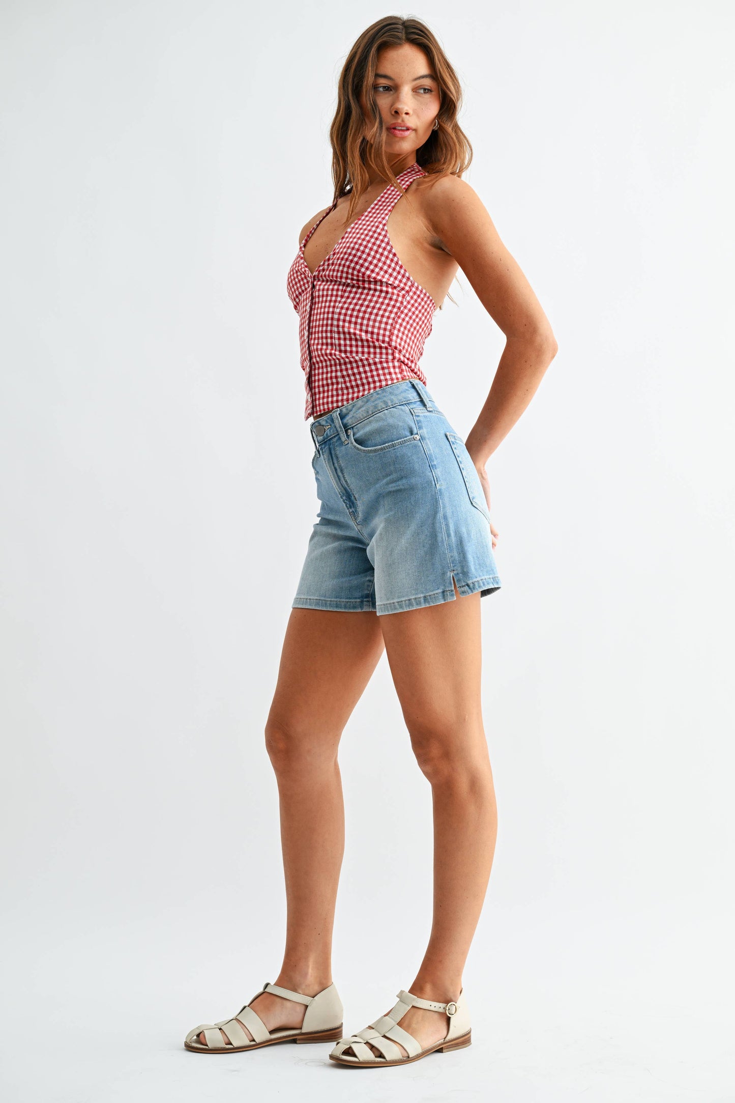 Lightweight Side Slit Shorts