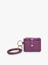Load image into Gallery viewer, Sammie Mini Snap Wallet w/ Ring
