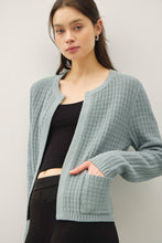 Load image into Gallery viewer, Chunky Structured Knit Open Front Cardigan
