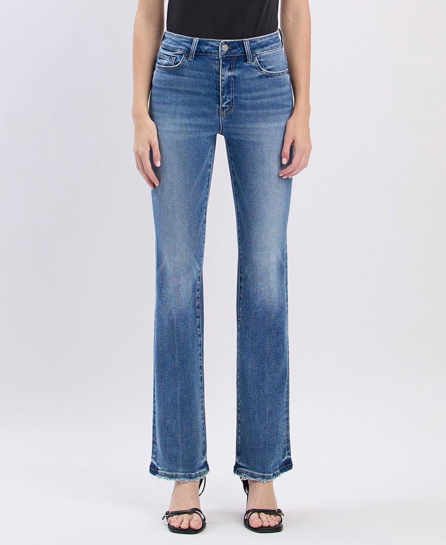 Allison High Rise Full Length Bootcut Jeans