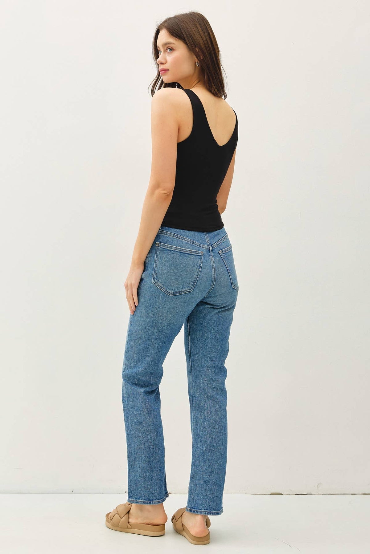 Basic Front & Back V-Neck Tank