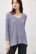 Load image into Gallery viewer, Dolman Sleeve Rolled Cuff Sweater
