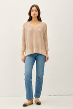 Load image into Gallery viewer, Dolman Sleeve Rolled Cuff Sweater
