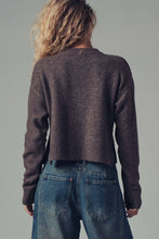 Load image into Gallery viewer, Relaxed Wool Blend Button-Up Cardigan
