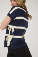 Load image into Gallery viewer, Side Ties Short Sleeve Knit Sweater
