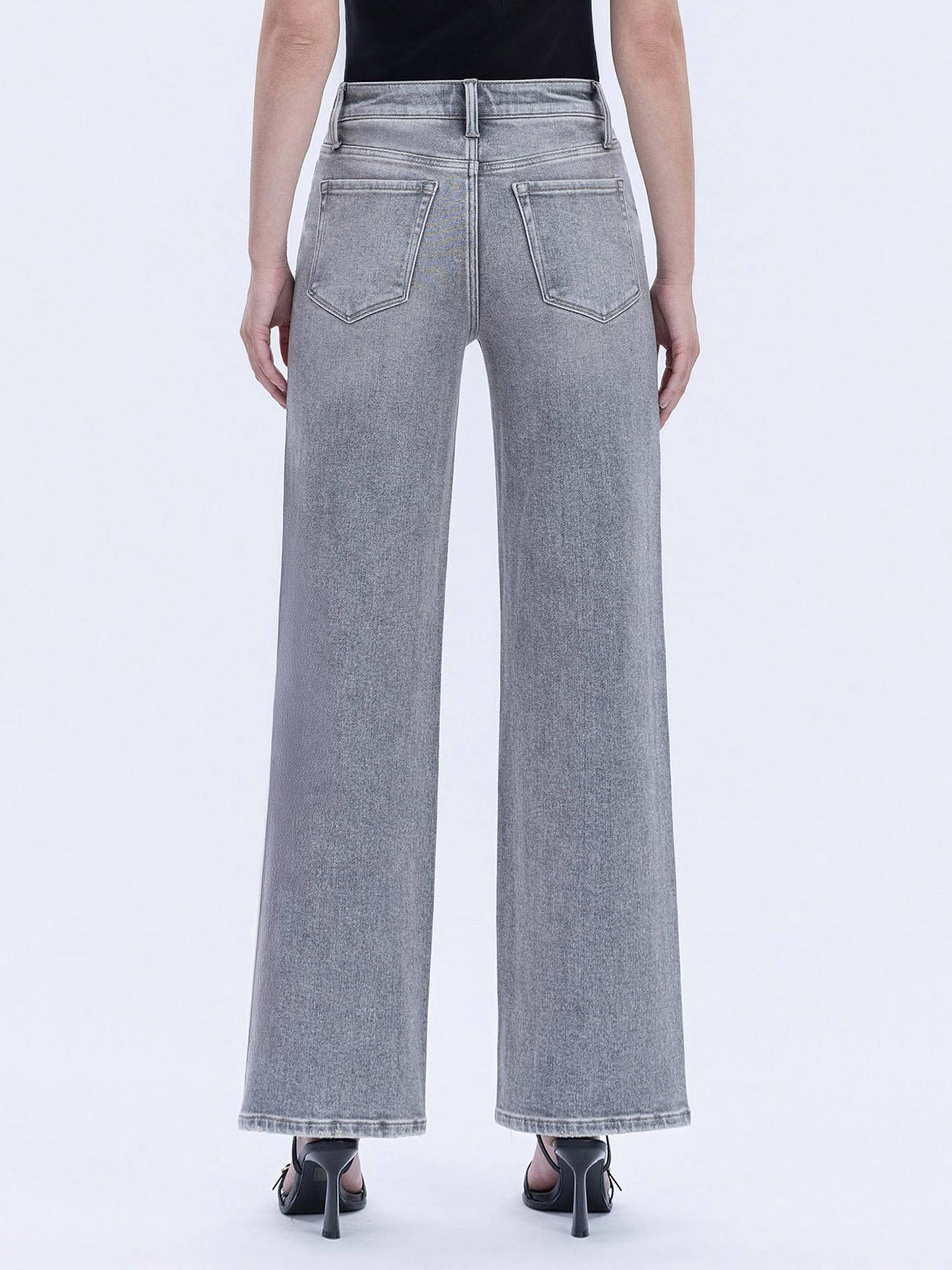 Olivia High Rise Wide Leg Jeans