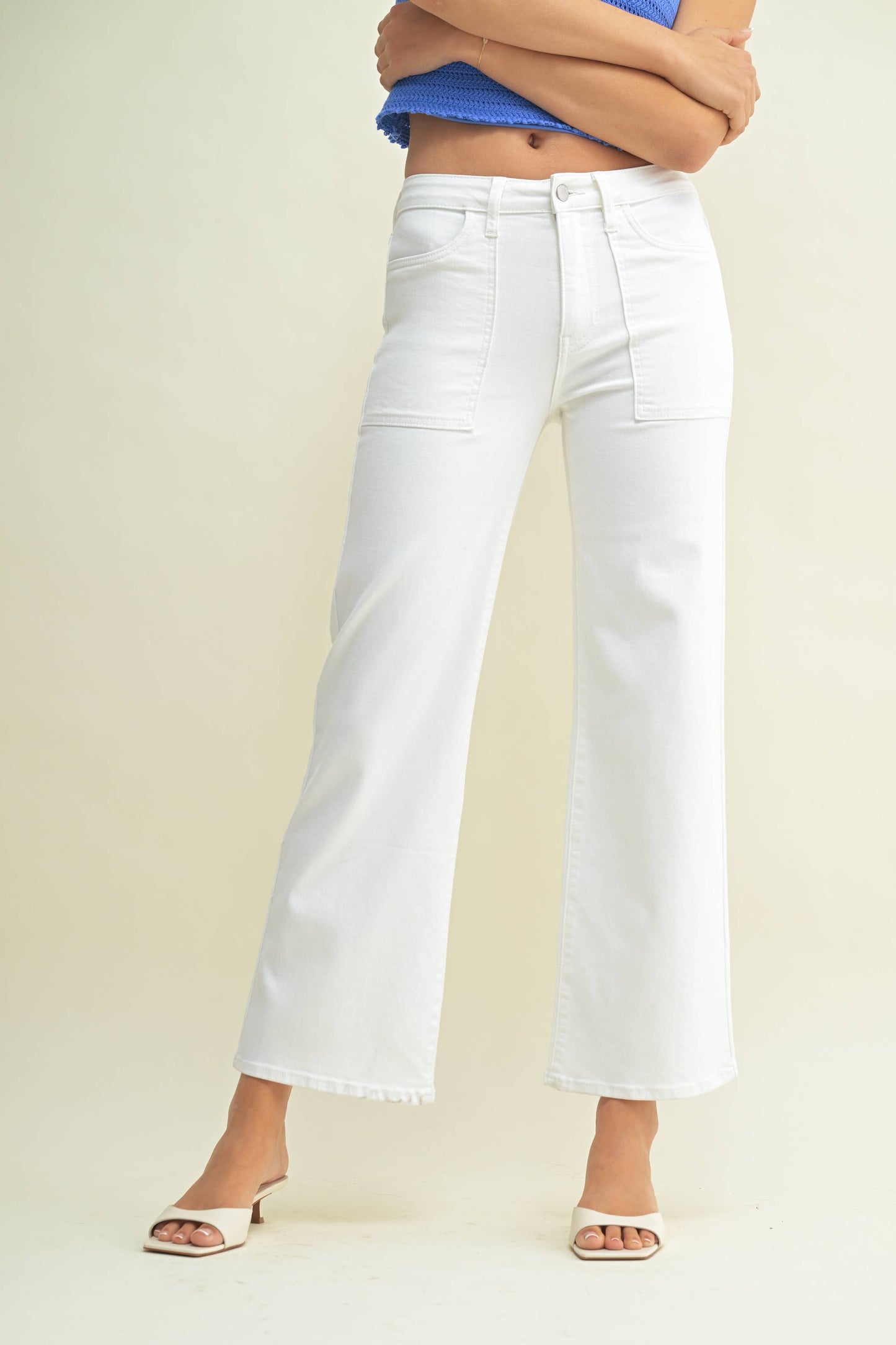 Utility Pocket Relaxed Denim Jeans