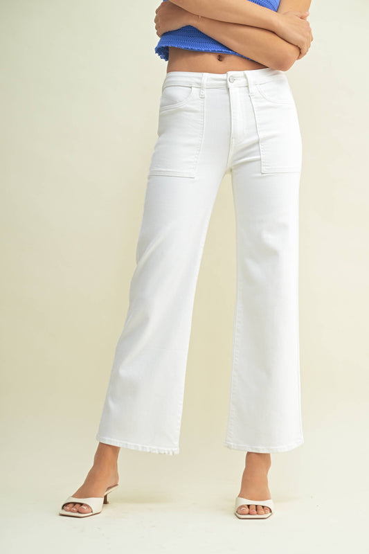 Utility Pocket Relaxed Denim Jeans