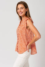 Load image into Gallery viewer, Ruffle Detail Sleeveless Top
