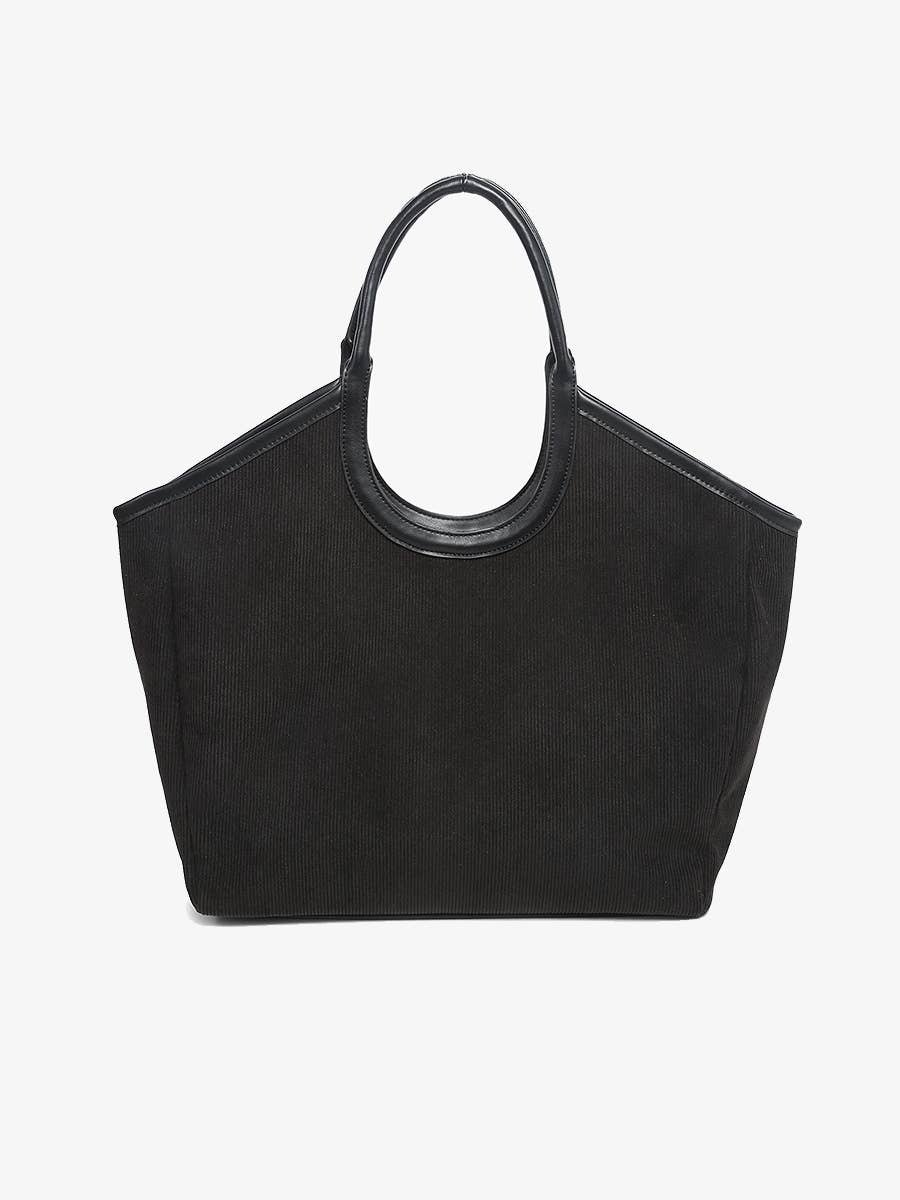 Piper Contrast Corduroy Mini Tote