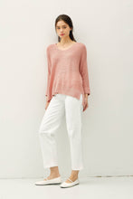 Load image into Gallery viewer, Dolman Sleeve Rolled Cuff Sweater
