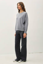 Load image into Gallery viewer, Relaxed Fit Basic Round Neck Sweater
