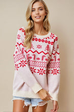 Load image into Gallery viewer, Holiday Fair Isle Sweater
