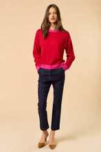 Load image into Gallery viewer, Contrast Two Tone Sweater
