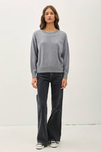 Load image into Gallery viewer, Relaxed Fit Basic Round Neck Sweater
