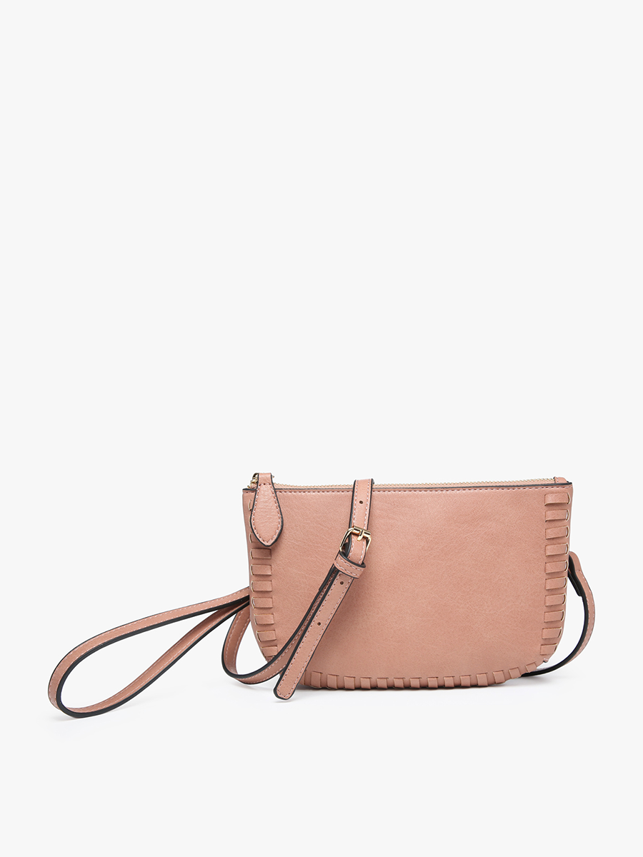 Bonnie Dual Compartment Whipstitch Crossbody