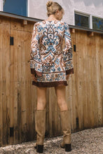 Load image into Gallery viewer, Border Print Mini Dress
