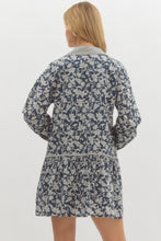 Load image into Gallery viewer, Collared Button Down Contrast Trim Dress
