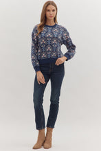 Load image into Gallery viewer, Abstract Floral Sweater
