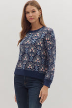 Load image into Gallery viewer, Abstract Floral Sweater
