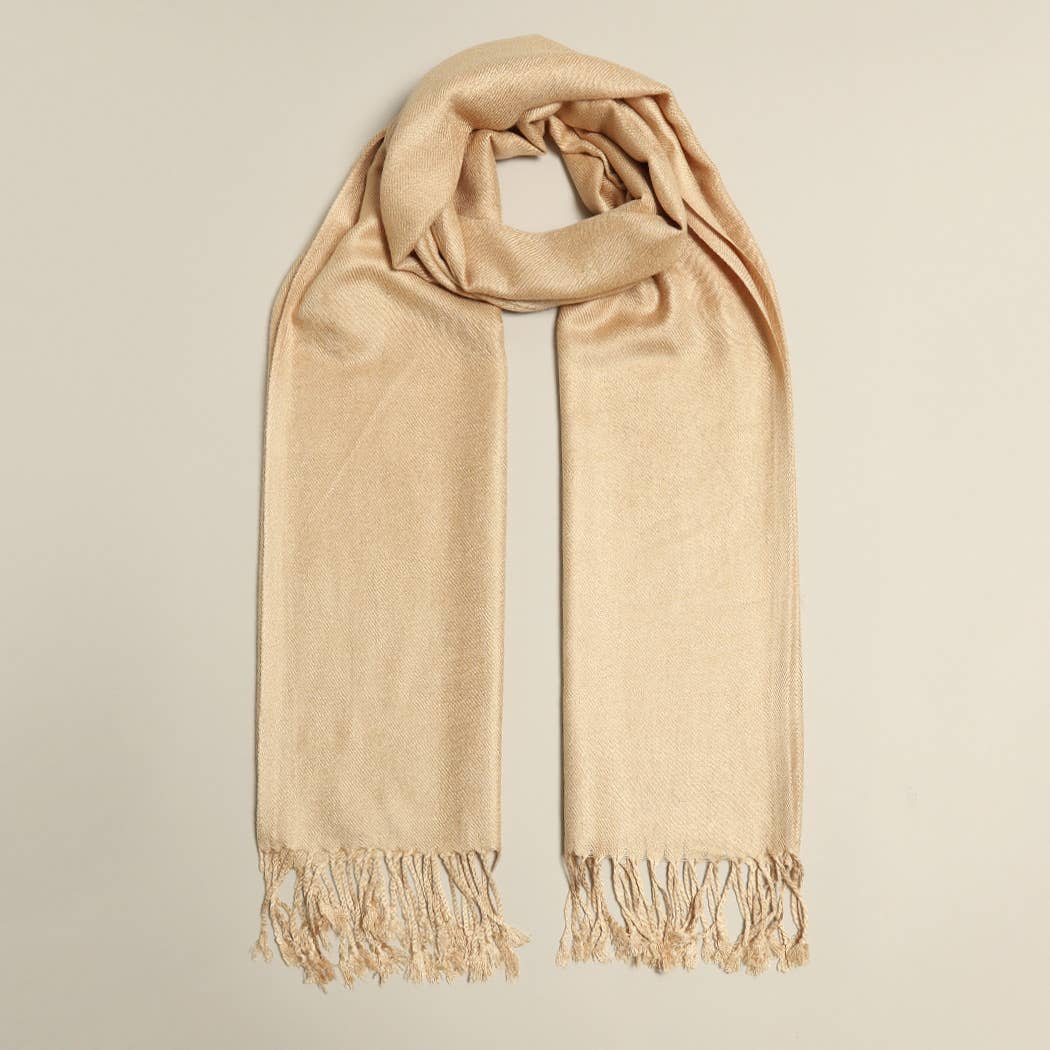 Pashmina Shawl Scarf Wrap with Fringes