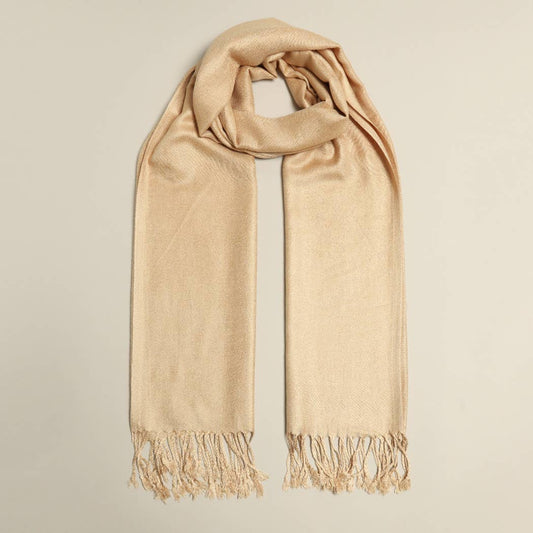 Pashmina Shawl Scarf Wrap with Fringes