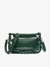 Load image into Gallery viewer, Jessica Clear Crossbody with Chain
