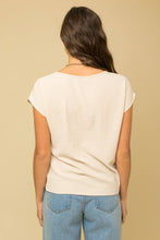 Load image into Gallery viewer, Front Knot Short Sleeve Top
