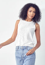 Load image into Gallery viewer, Round Neck Knit Sleeveless Top
